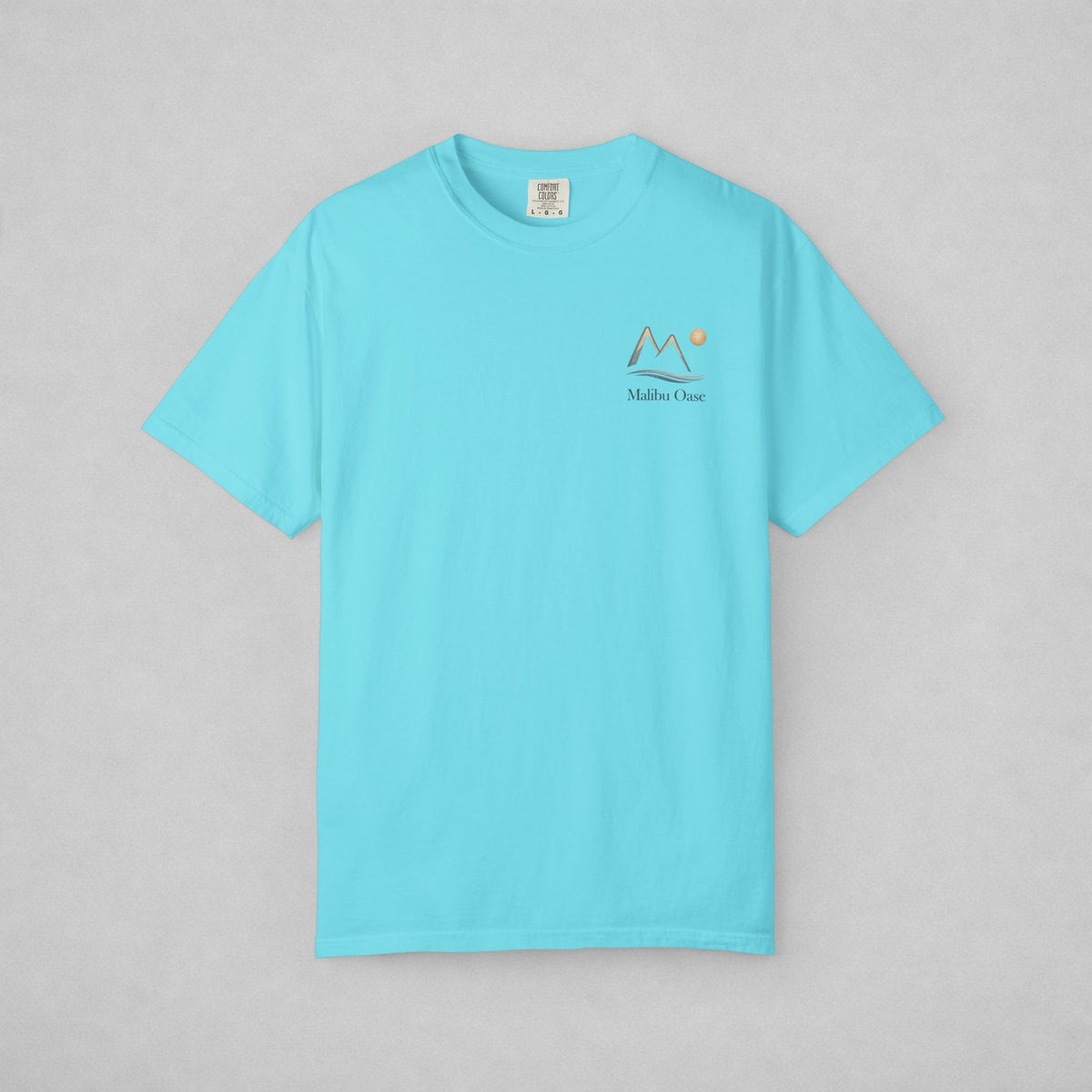 Lagoon Blue T-shirt with logo