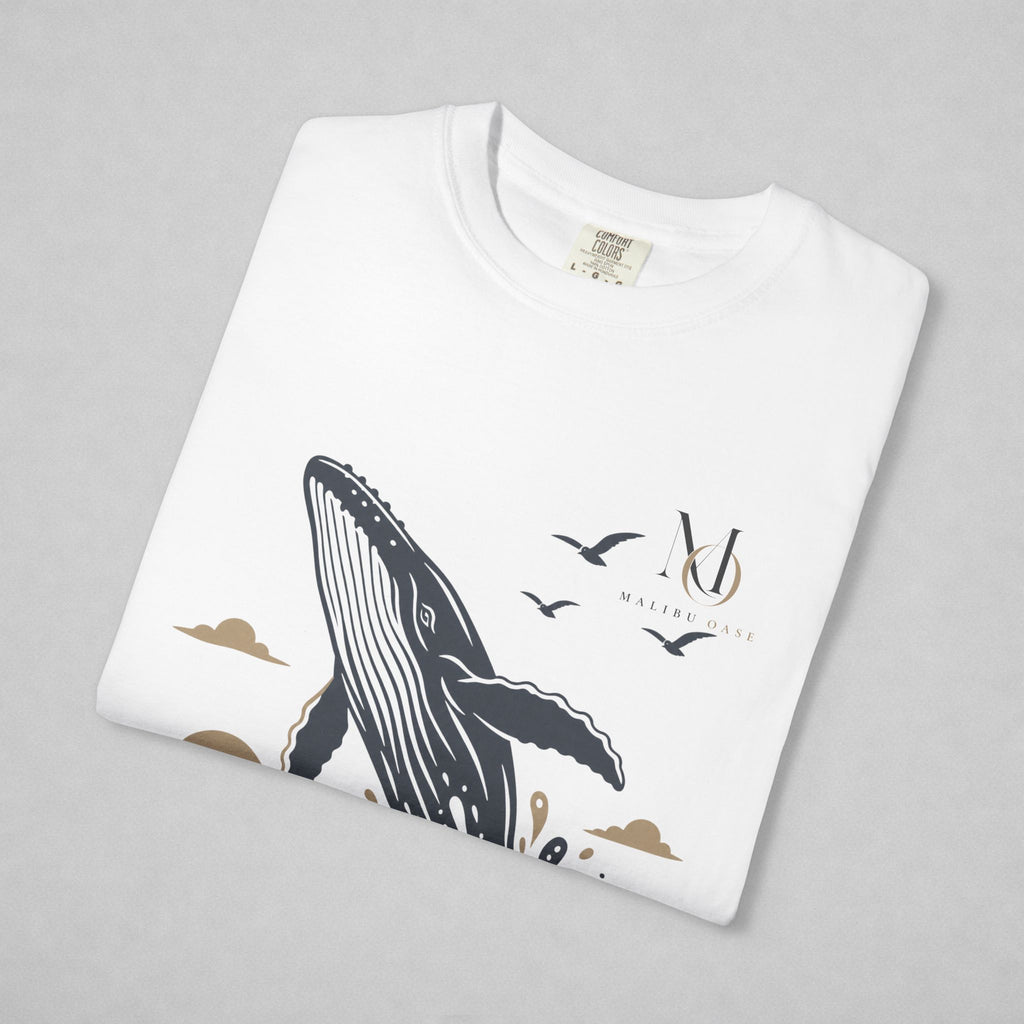 White.  Folded shirt.