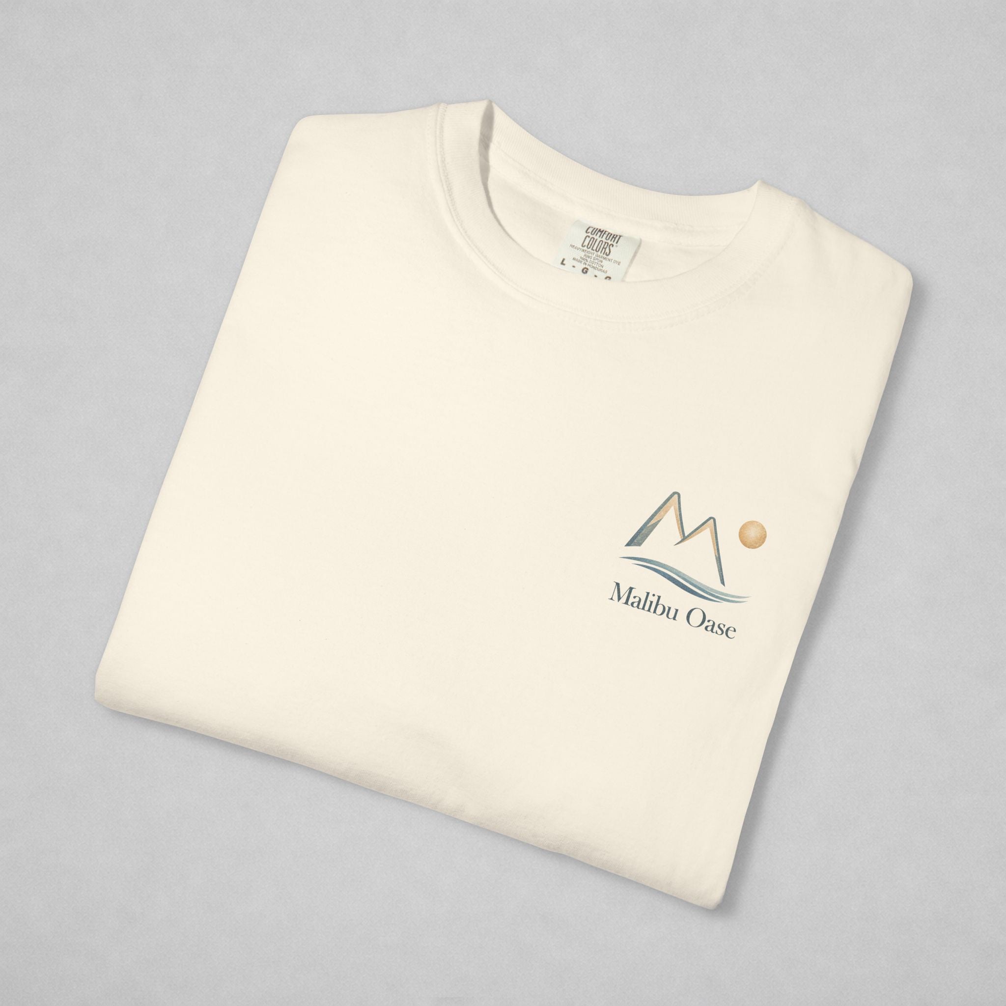 Pacific Coast Highway / Front Logo with Back Design | Comfort Colors