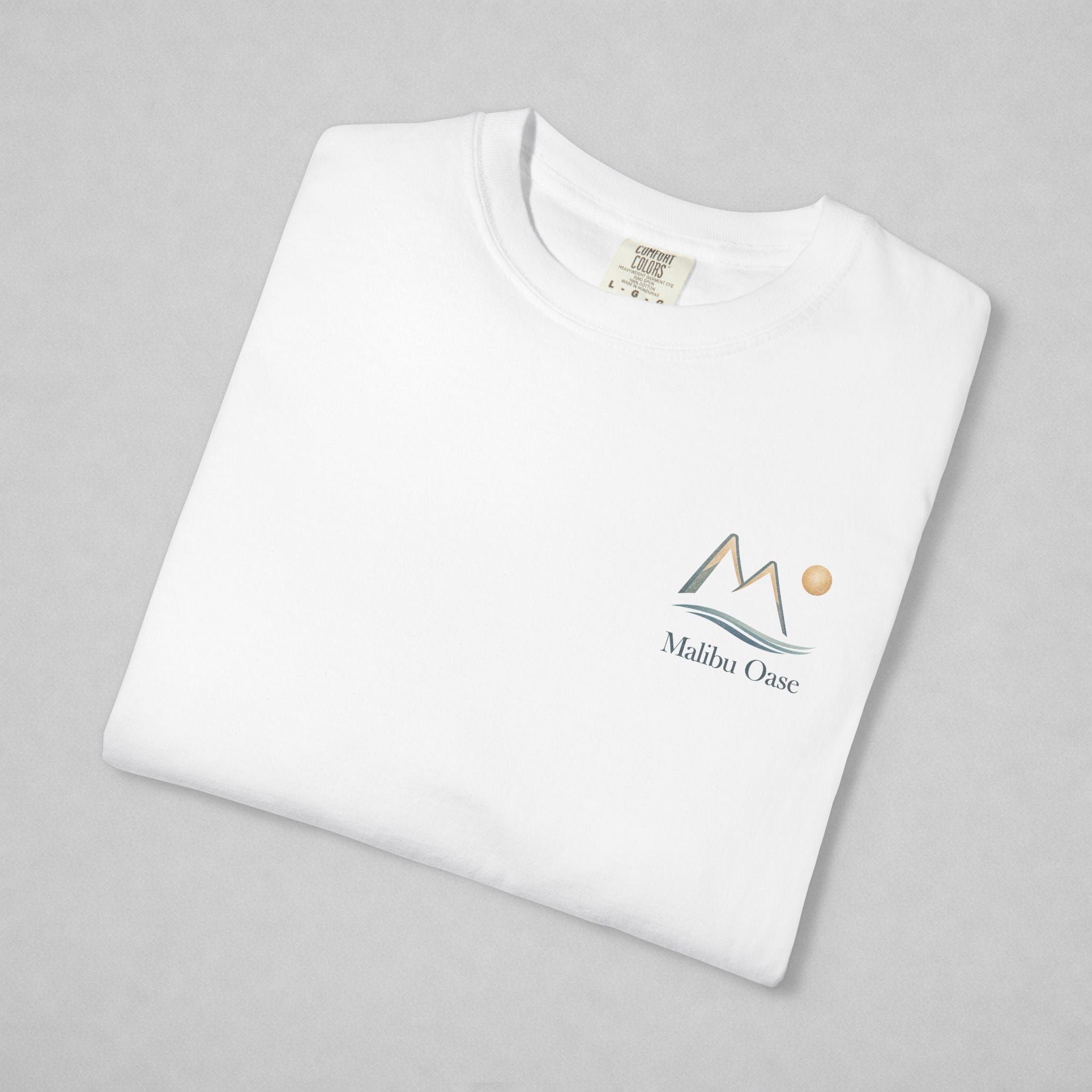 Pacific Coast Highway / Front Logo with Back Design | Comfort Colors