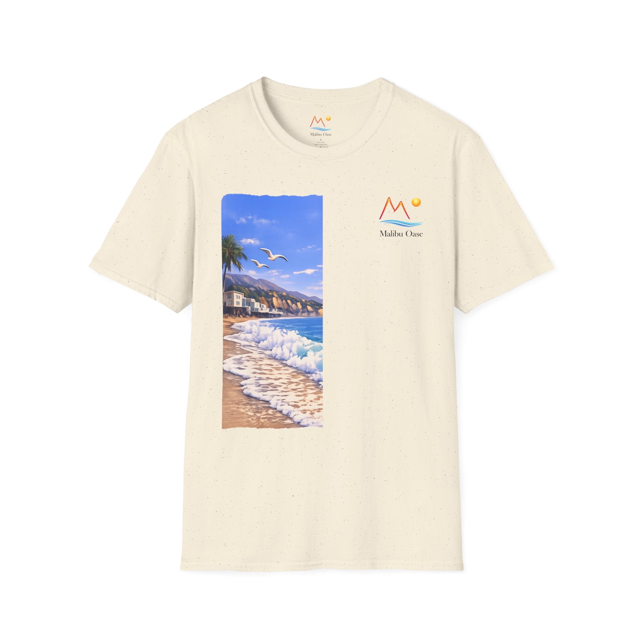 Colored Mountain Logo and Banner Scene | Front Only