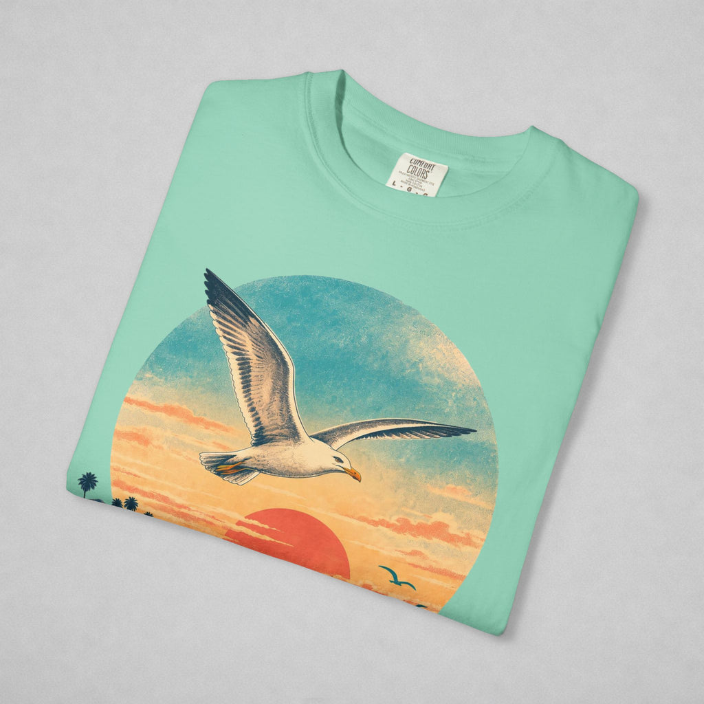 Folded Island Reef T-shirt with seagull