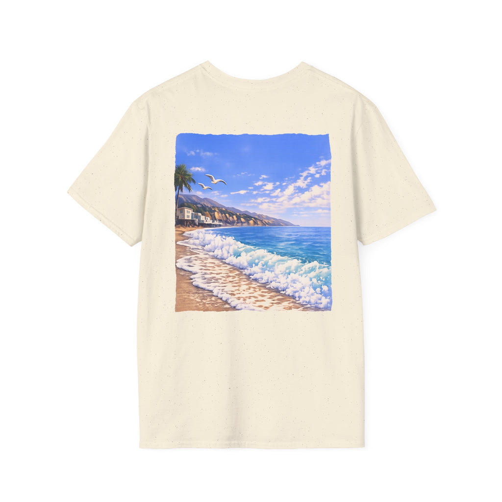 Colored Mountain Logo and Landscape | Front & Back
