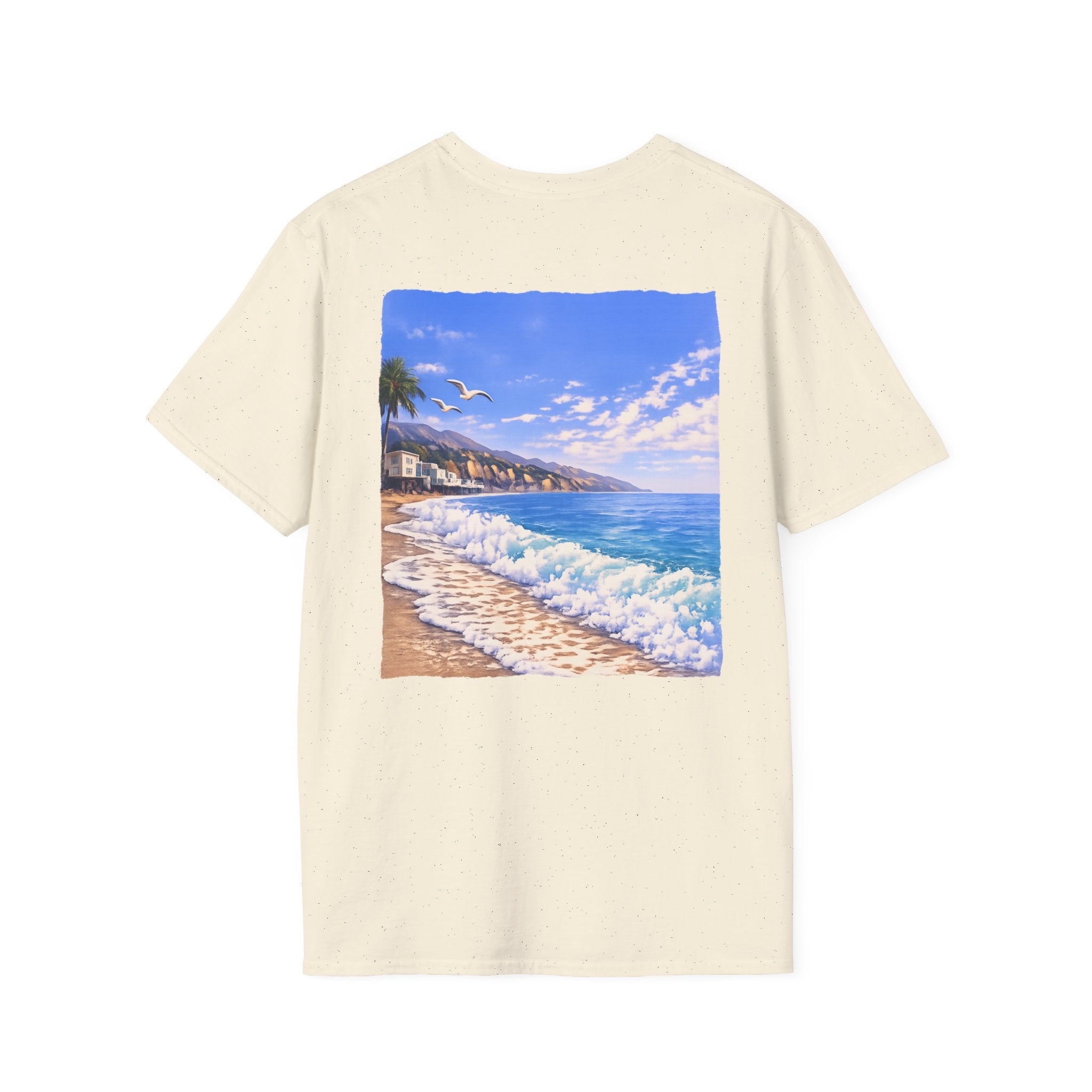 Colored Mountain Logo and Landscape | Front & Back