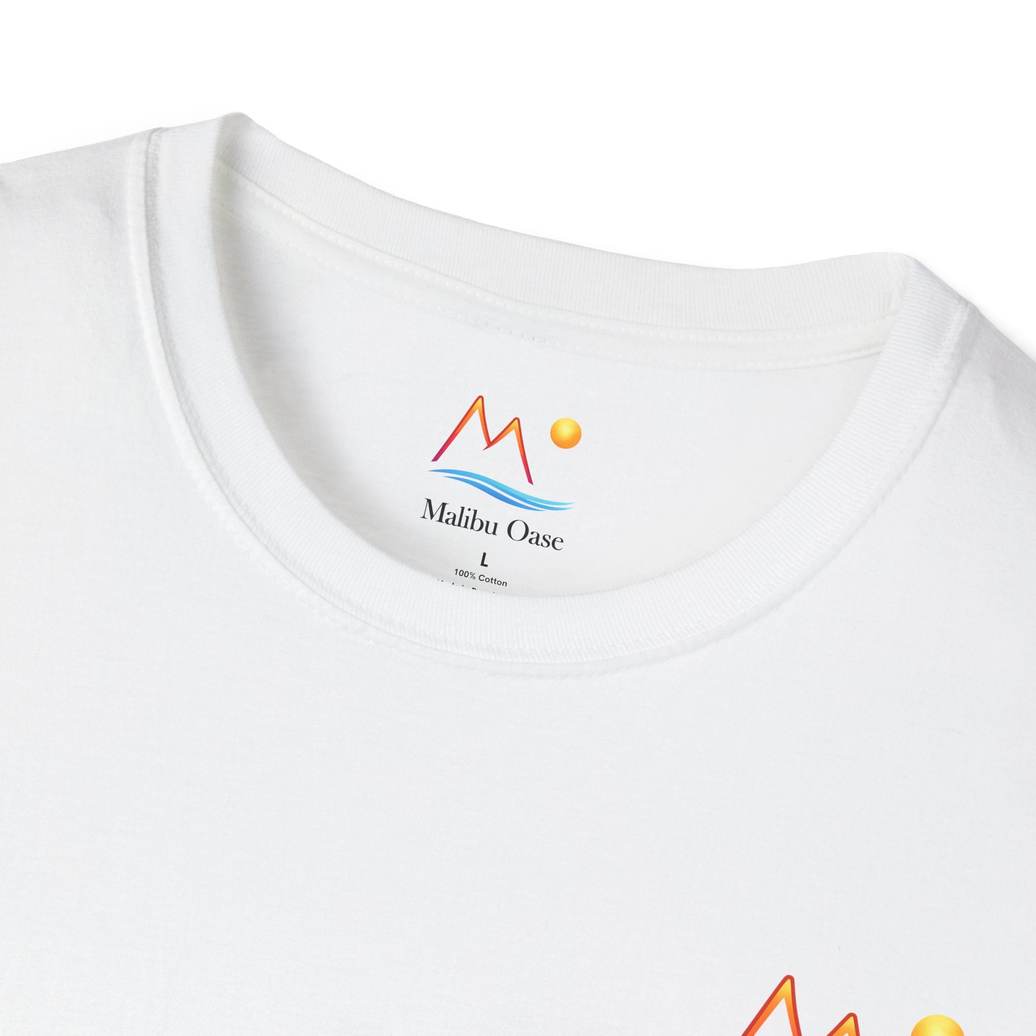 Colored Mountain Logo and Landscape | Front & Back
