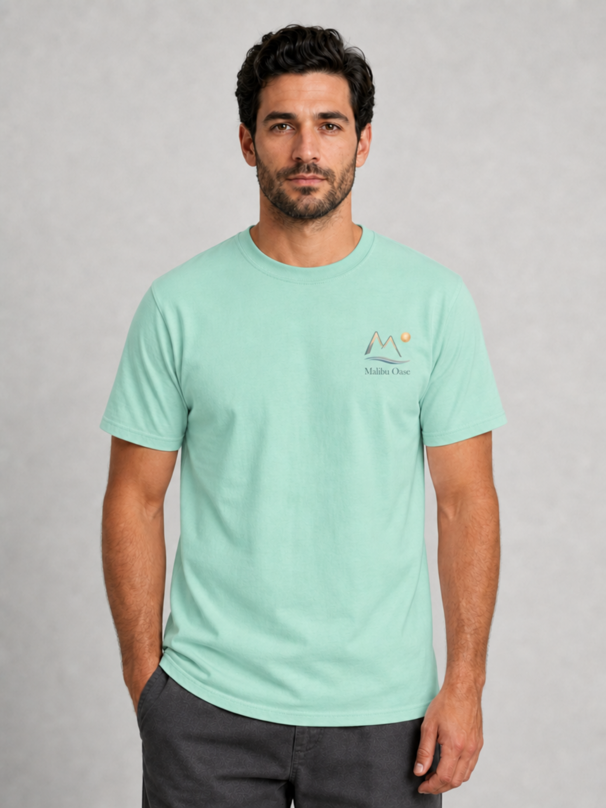 Pacific Coast Highway / Front Logo with Back Design | Comfort Colors
