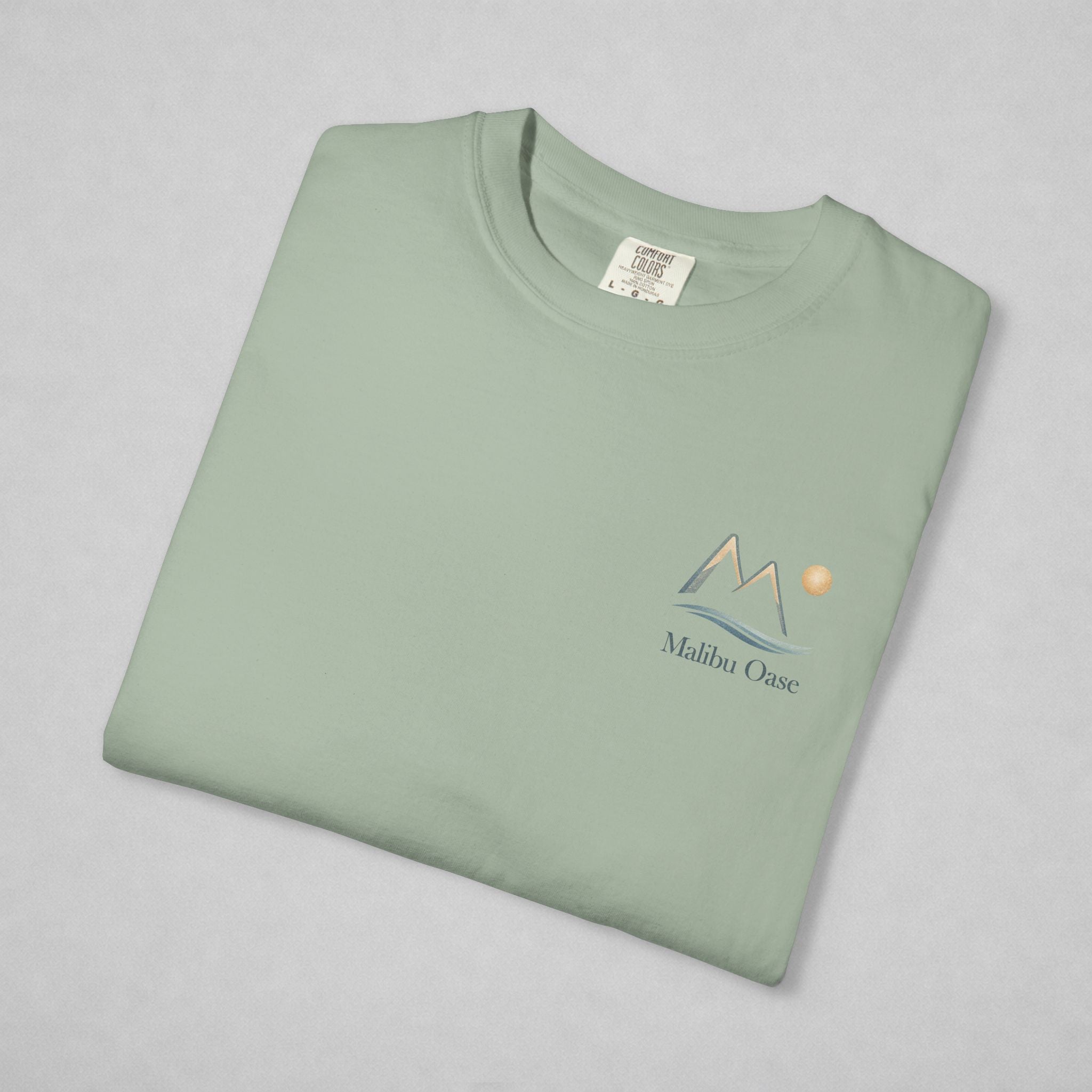 Pacific Coast Highway / Front Logo with Back Design | Comfort Colors