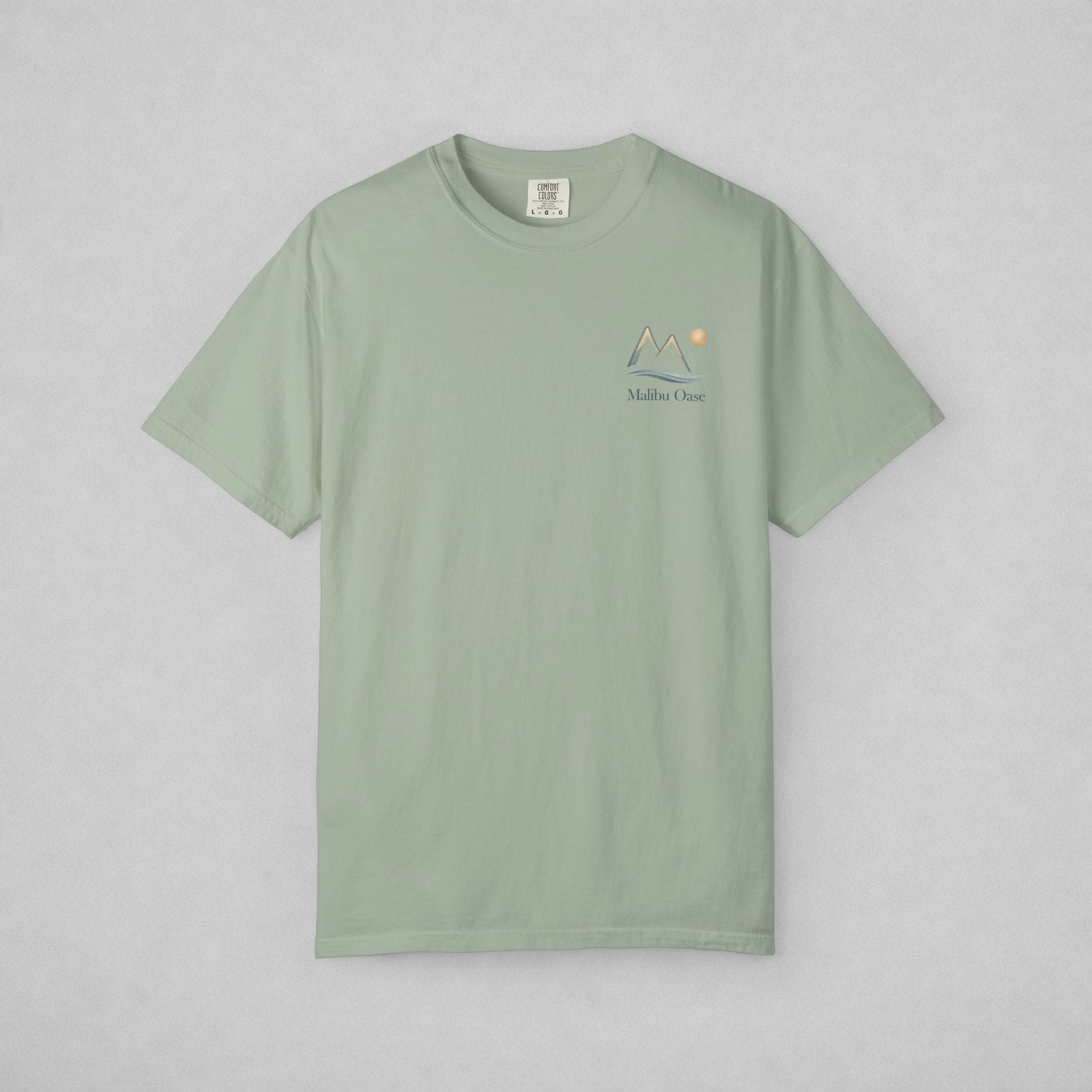 Pacific Coast Highway / Front Logo with Back Design | Comfort Colors