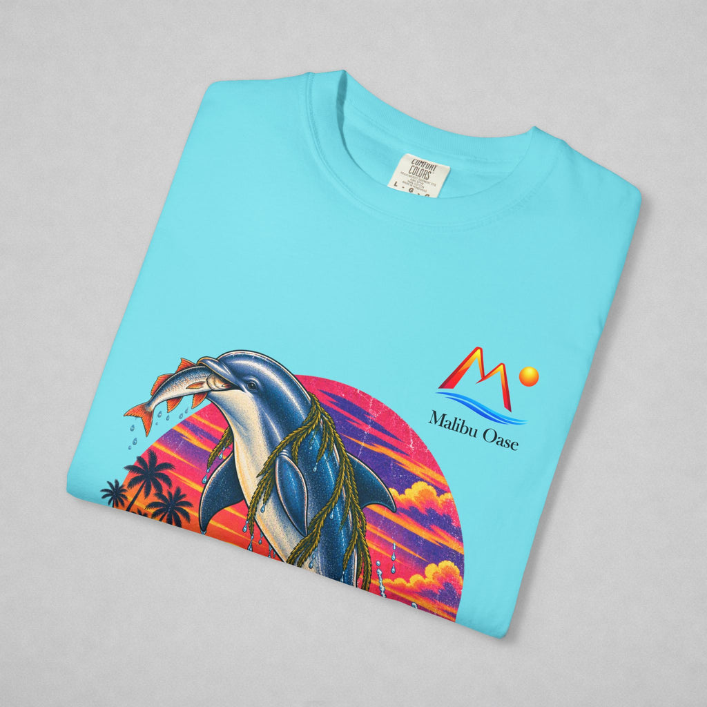 Folded Lagoon Blue T-shirt