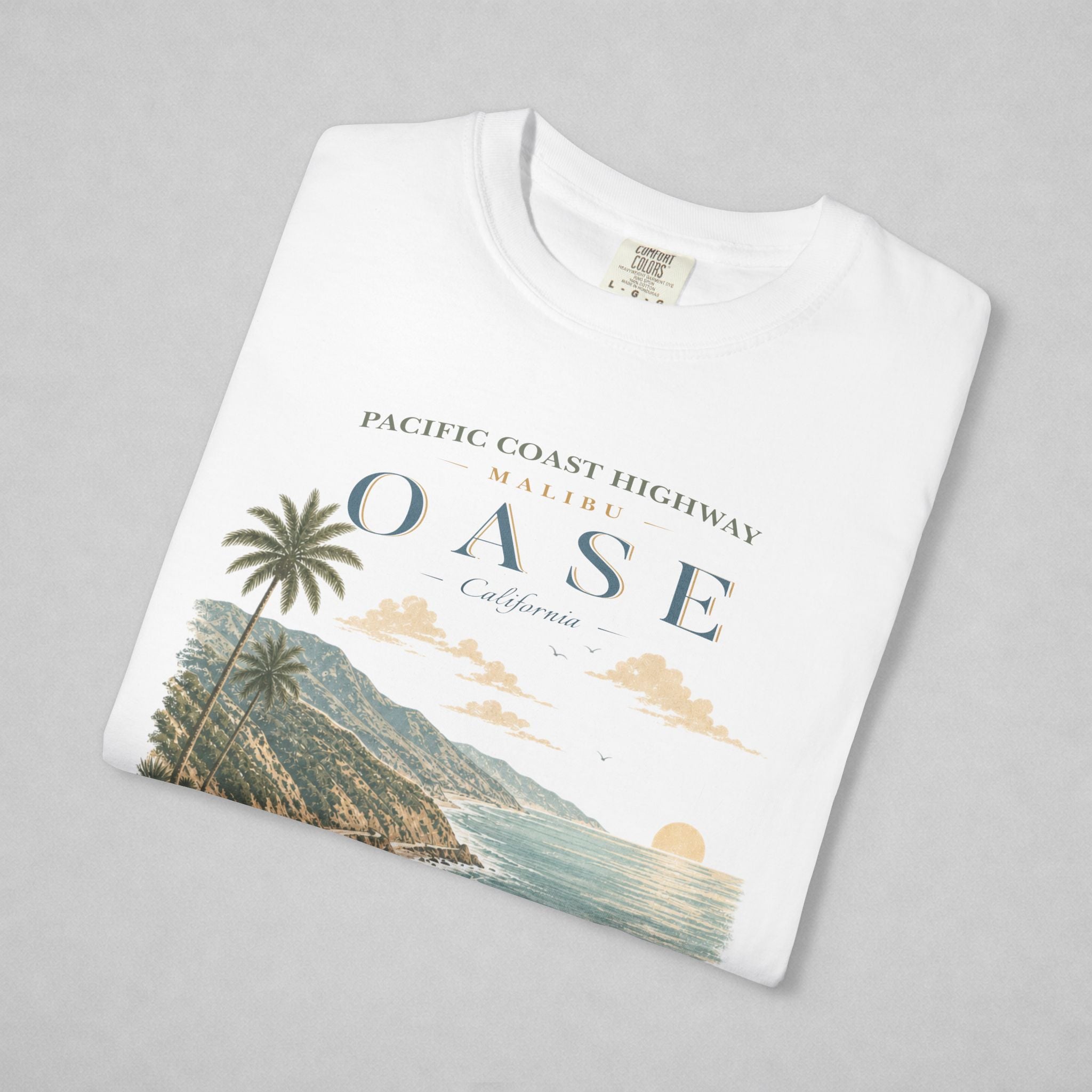 Pacific Coast Highway / Front Only | Comfort Colors