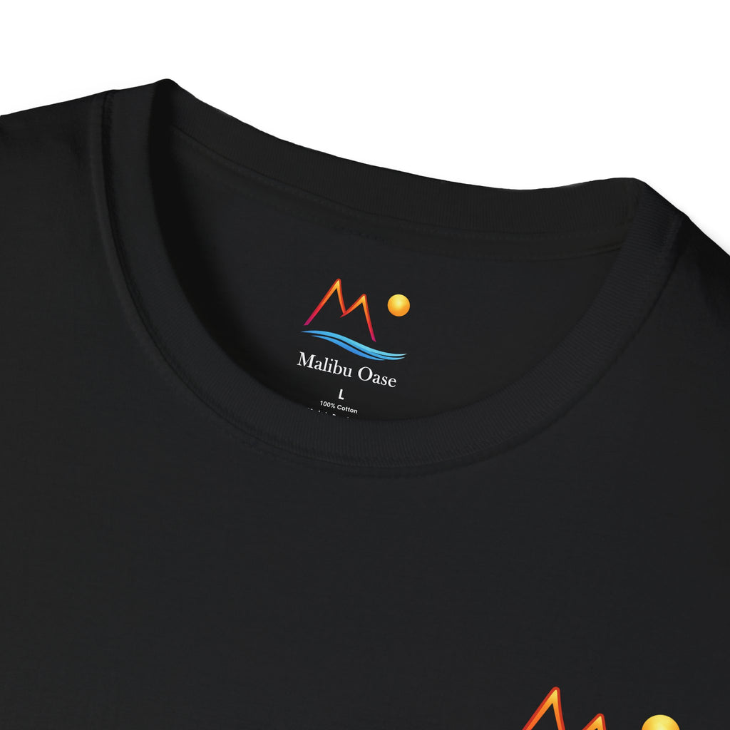 Colored Mountain Logo and Landscape | Front & Back