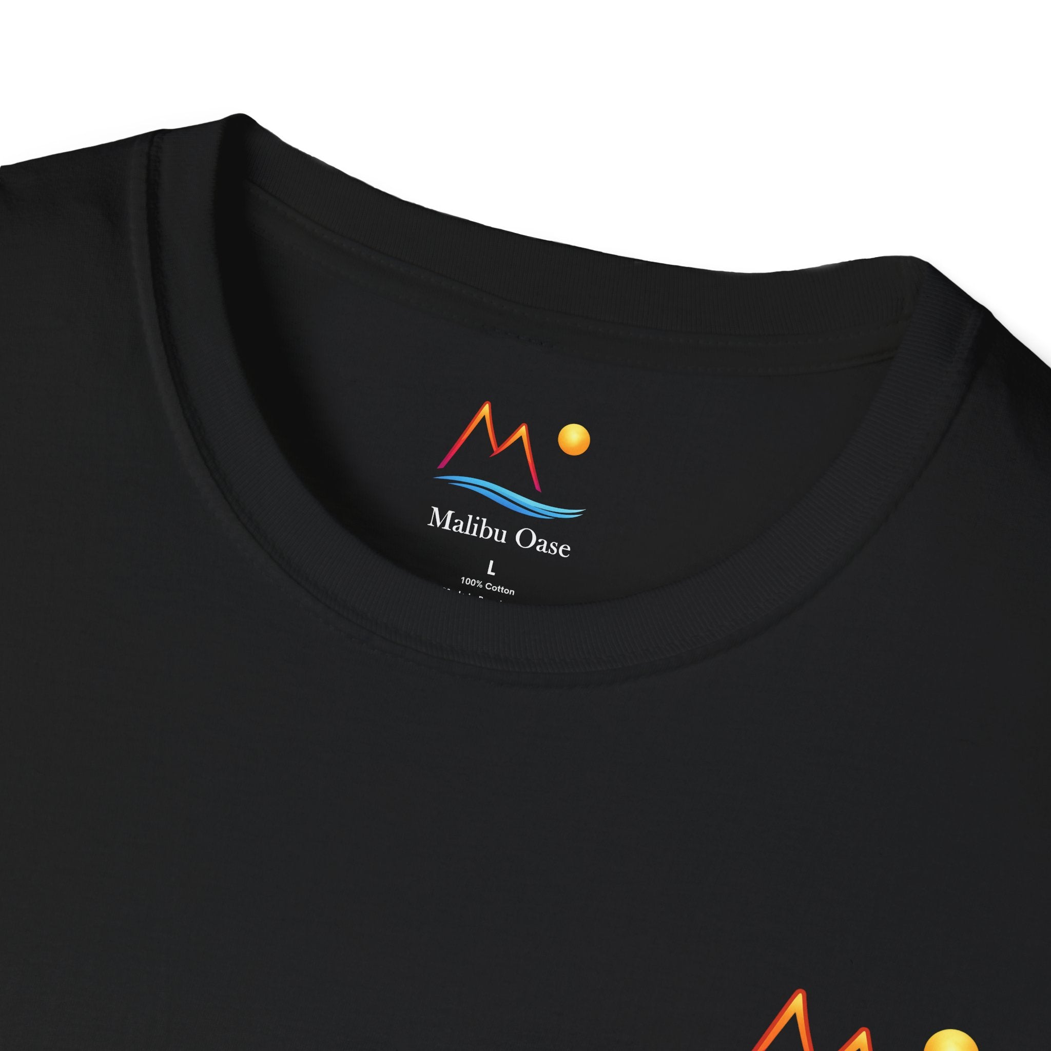 Colored Mountain Logo and Landscape | Front & Back